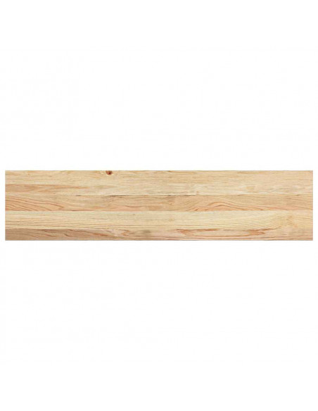 Gradini 4 pz 110x30x2 cm in Rovere Massello Non Trattato