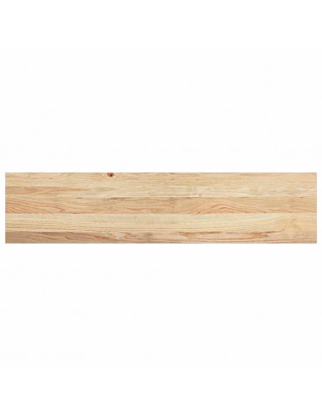 Gradini 4 pz 110x25x2 cm in Rovere Massello Non Trattato