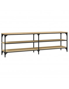 Mobile Porta TV Rovere Sonoma 160x30x50 cm in Legno Multistrato