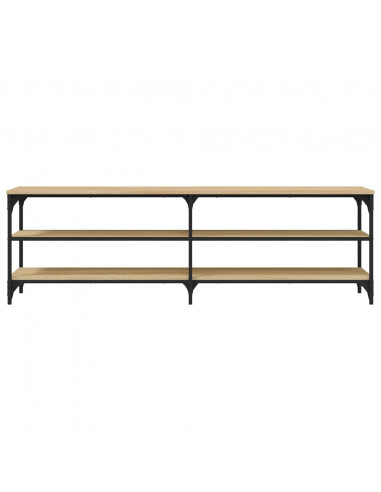 Mobile Porta TV Rovere Sonoma 160x30x50 cm in Legno Multistrato