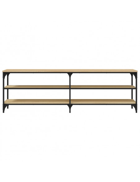 Mobile Porta TV Rovere Sonoma 160x30x50 cm in Legno Multistrato