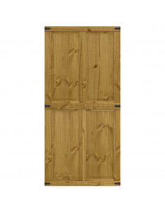 Porta per Granaio CORONA 90x210 cm in Legno Massello di Pino 2