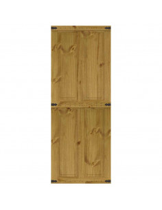 Porta per Granaio CORONA 80x210 cm in Legno Massello di Pino 2