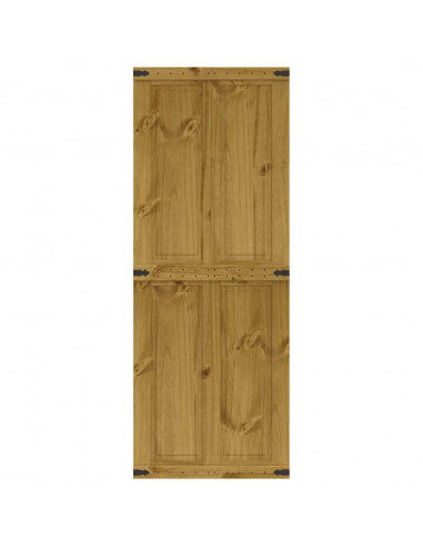Porta per Granaio CORONA 70x210 cm in Legno Massello di Pino