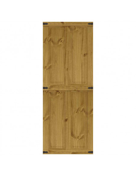 Porta per Granaio CORONA 70x210 cm in Legno Massello di Pino