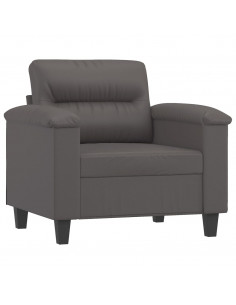 Poltrona Grigia 60 cm in Similpelle