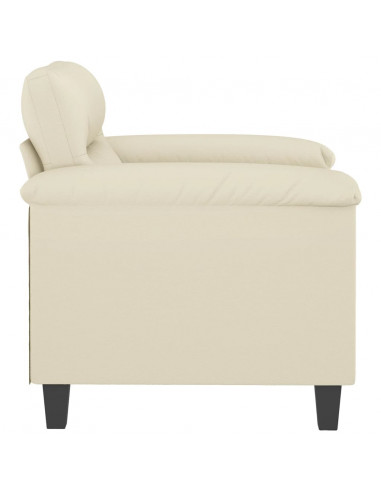 Poltrona Crema 60 cm in Similpelle