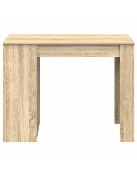 Scrivania con Cassetto Ripiano Rovere Sonoma Legno Multistrato
