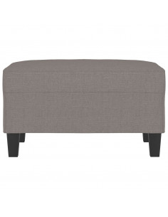 Poggiapiedi Tortora 70x55x41 cm in Tessuto 2