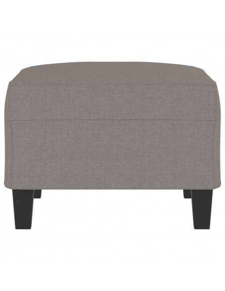 Poggiapiedi Tortora 70x55x41 cm in Tessuto