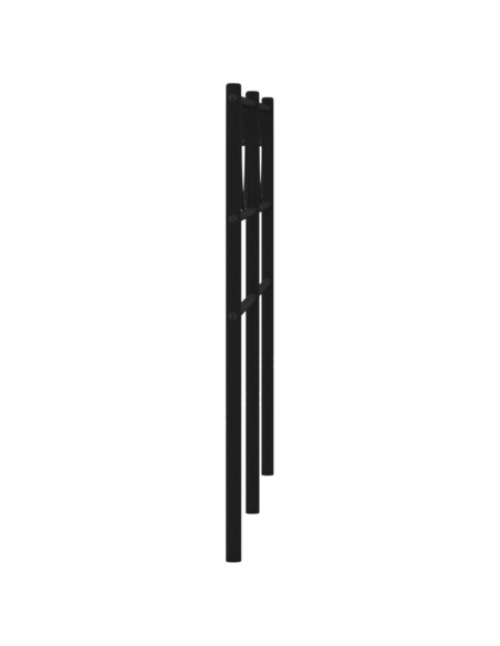 Testiera in Metallo Nero 160 cm
