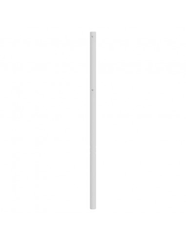 Testiera in Metallo Bianco 135 cm