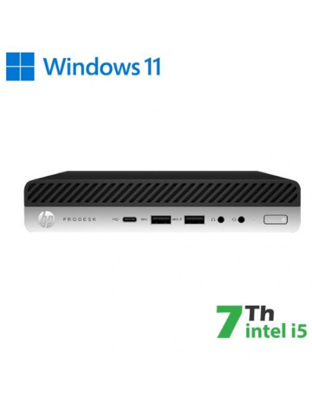 ULTRA MINI PC HP RINOVO REFURBISHED DM 600-800 G3 RN65534113 i5-7x00T 16GB SSD NEW 480GB W11P