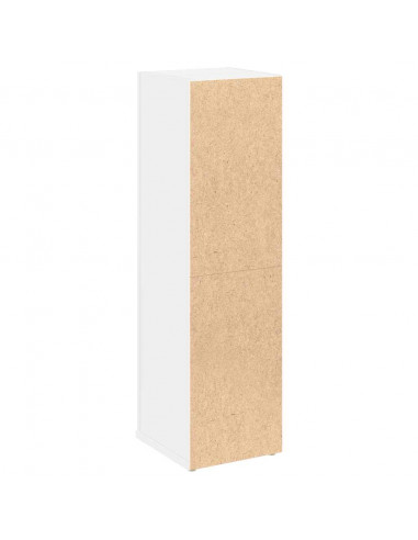 Mobile da Bagno con Portarotolo Bianco 20,5x22x72 cm