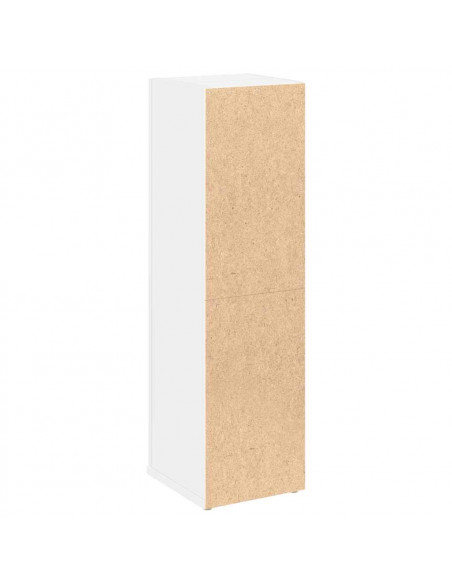 Mobile da Bagno con Portarotolo Bianco 20,5x22x72 cm