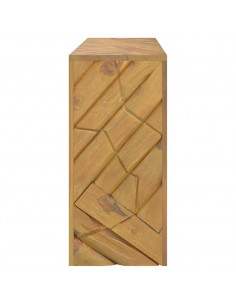 Tavolo Consolle 110x35x75 cm in Legno Massello di Teak