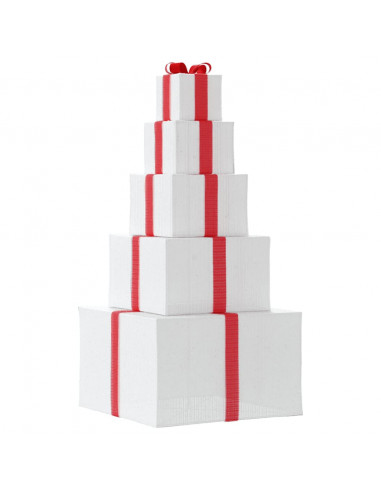 Confezione Regalo Decorazioni Natalizie 250 LED Bianco Caldo