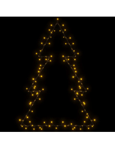 Luci di Natale Albero di Natale Silhouette 115 LED Bianco Caldo