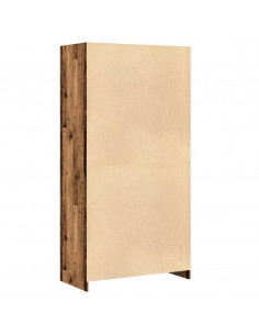 Armadio Legno Antico 100x50x200 cm in Legno Multistrato