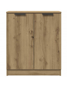 Credenze 3 pz Rovere Artigianale 60x30x70 cm Legno Multistrato