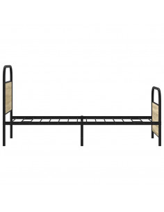 Giroletto senza Materasso Rovere Sonoma 75x190 cm in Truciolato