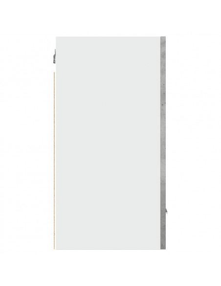 Mobile Pensile Grigio Cemento 30x31x60 cm in Legno Multistrato