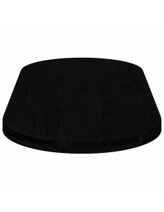 Piano Tavolo Marrone Scuro 140x60x4 cm in Rovere Massello Ovale