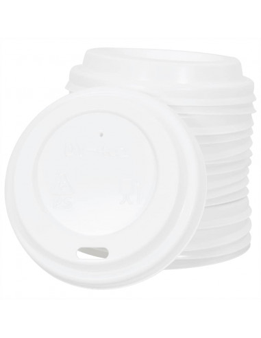 Tazze da Caffè in Carta con Coperchi 1000 pz 4oz 100 ml