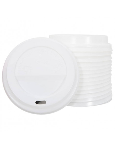 Tazze da Caffè in Carta con Coperchi 1000 pz 4oz 100 ml