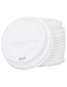 Tazze da Caffè in Carta con Coperchi 1000 pz 8oz 200 ml