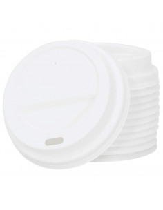 Tazze da Caffè in Carta con Coperchi 1000 pz 8oz 240 ml