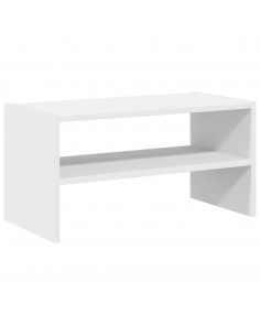 Scarpiera Impilabile Bianca 60x30x30,5 cm