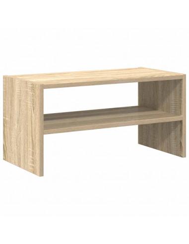 Scarpiera Impilabile Rovere Sonoma 60x30x30,5 cm