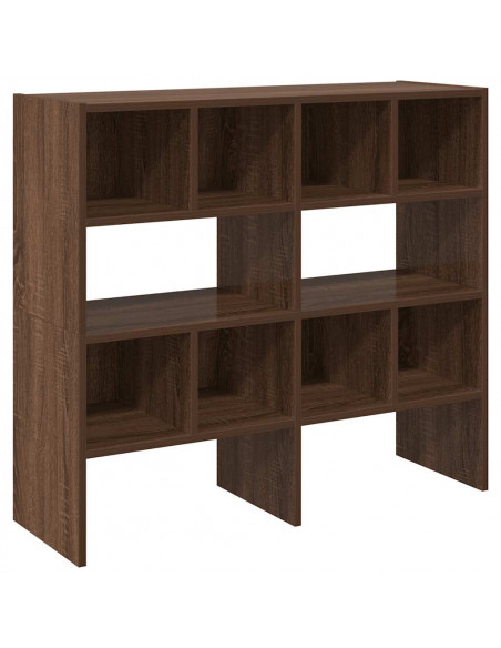 Scarpiere 2 pz Impilabili Rovere Marrone 89,5x30x40 cm