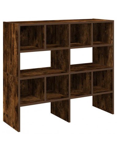 Scarpiere 2 pz Impilabili Rovere Fumo 89,5x30x40 cm