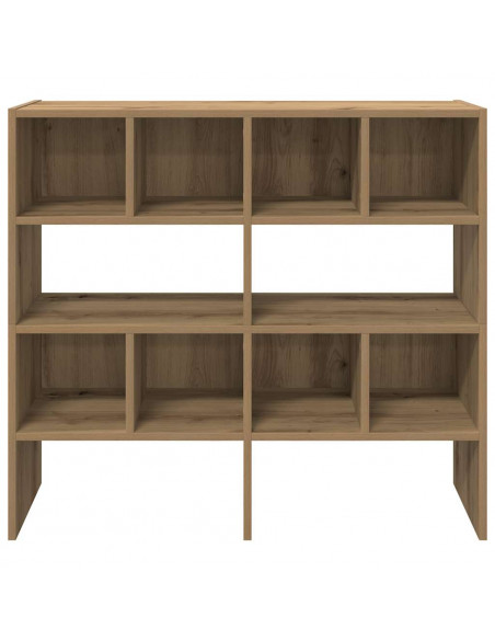 Scarpiere 2 pz Impilabili Rovere Artigianale 89,5x30x40 cm