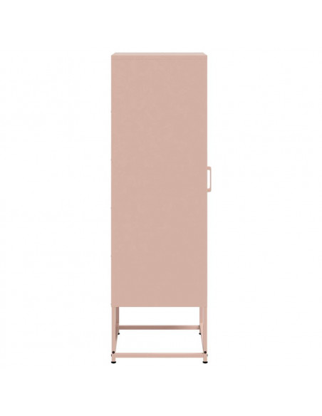 Credenza Rosa 36x39x123 cm in Acciaio