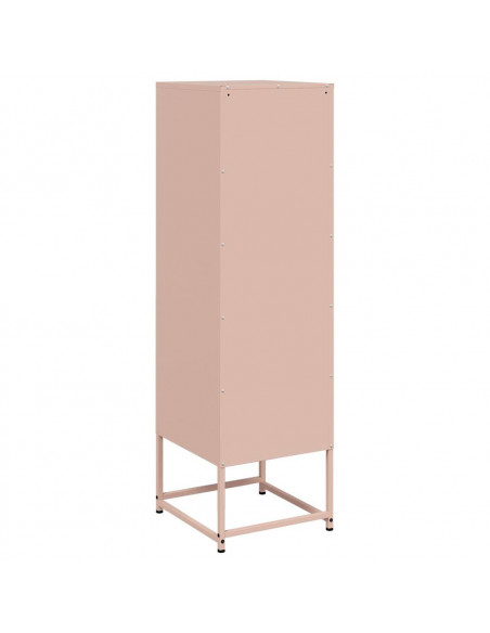 Credenza Rosa 36x39x123 cm in Acciaio