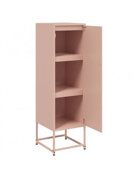 Credenza Rosa 36x39x123 cm in Acciaio