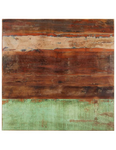Piano Tavolo Quadrato 80x80 cm 15-16 mm in Legno di Recupero 2