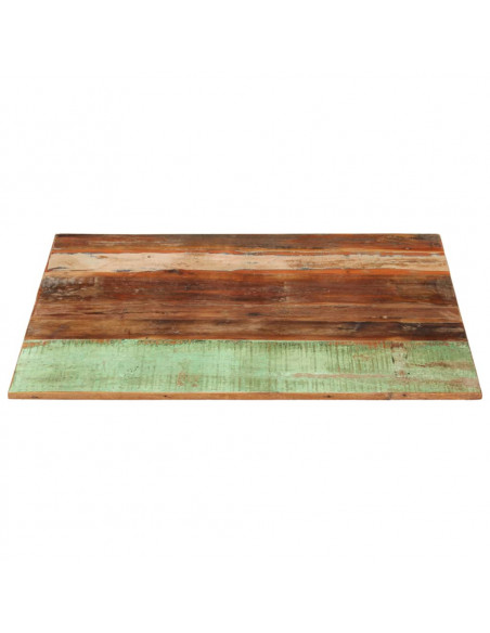 Piano Tavolo Quadrato 80x80 cm 15-16 mm in Legno di Recupero