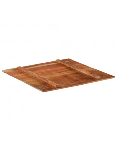 Piano Tavolo Quadrato 80x80 cm 15-16 mm in Legno di Recupero