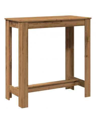 Tavolo Bar Rovere Artigianale 102x50x103,5 cm Legno Multistrato