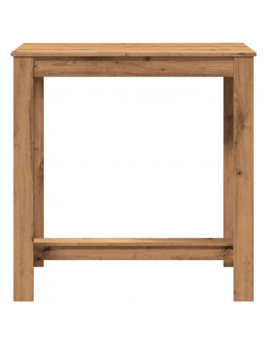 Tavolo Bar Rovere Artigianale 102x50x103,5 cm Legno Multistrato