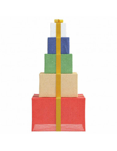 Confezione Regalo Decorazioni Natalizie 250 LED Bianco Caldo