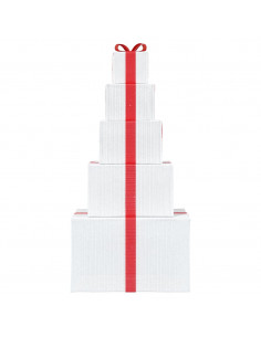 Confezione Regalo Decorazioni Natalizie 250 LED Bianco Caldo 2