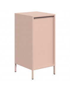 Credenza Rosa 35x39x73,5 cm in Acciaio Laminato a Freddo 2