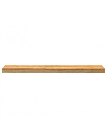 Davanzali 2 pz Marrone Chiaro 110x20x2cm Legno Massello Rovere
