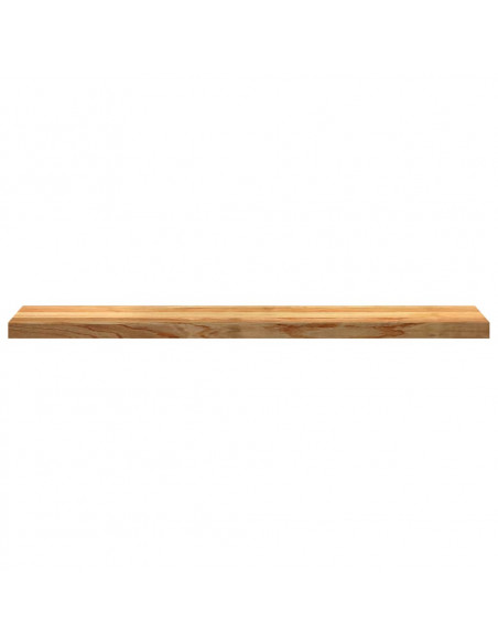 Davanzali 2 pz Marrone Chiaro 120x20x2cm Legno Massello Rovere