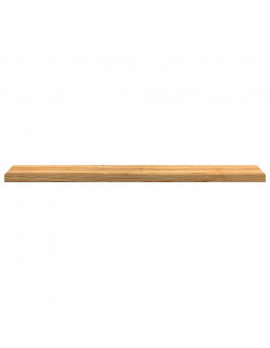 Davanzali 2 pz Marrone Chiaro 140x25x2cm Legno Massello Rovere